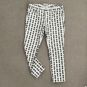Free People Skinny Ankle Pant Star Wars Print